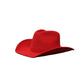 Wilder and Soul - The Laredo Western Wool Felt Hat - Red