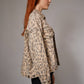 Studded Leopard Denim Jacket