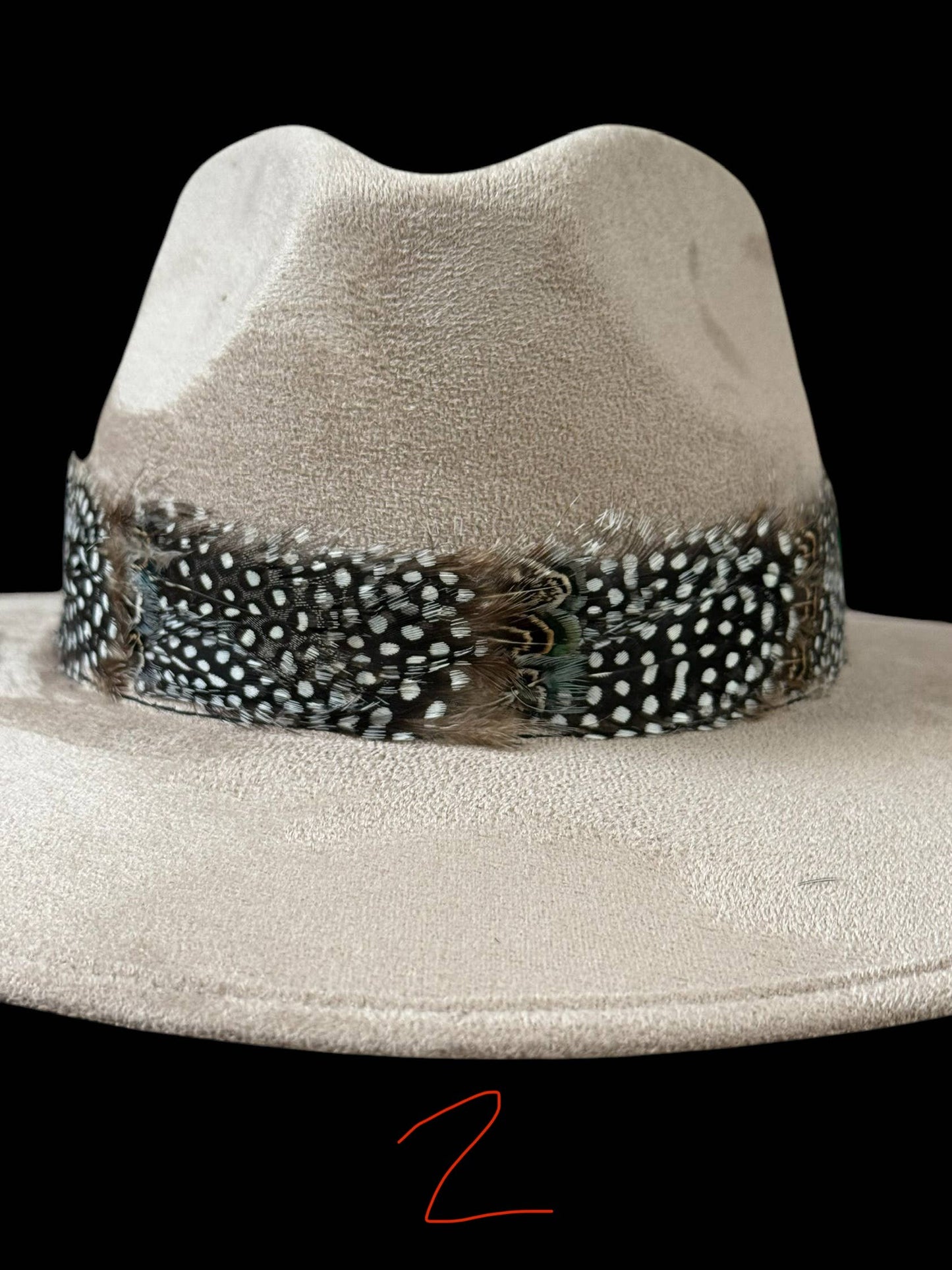 Nati Natash - Feather hat band with strap
