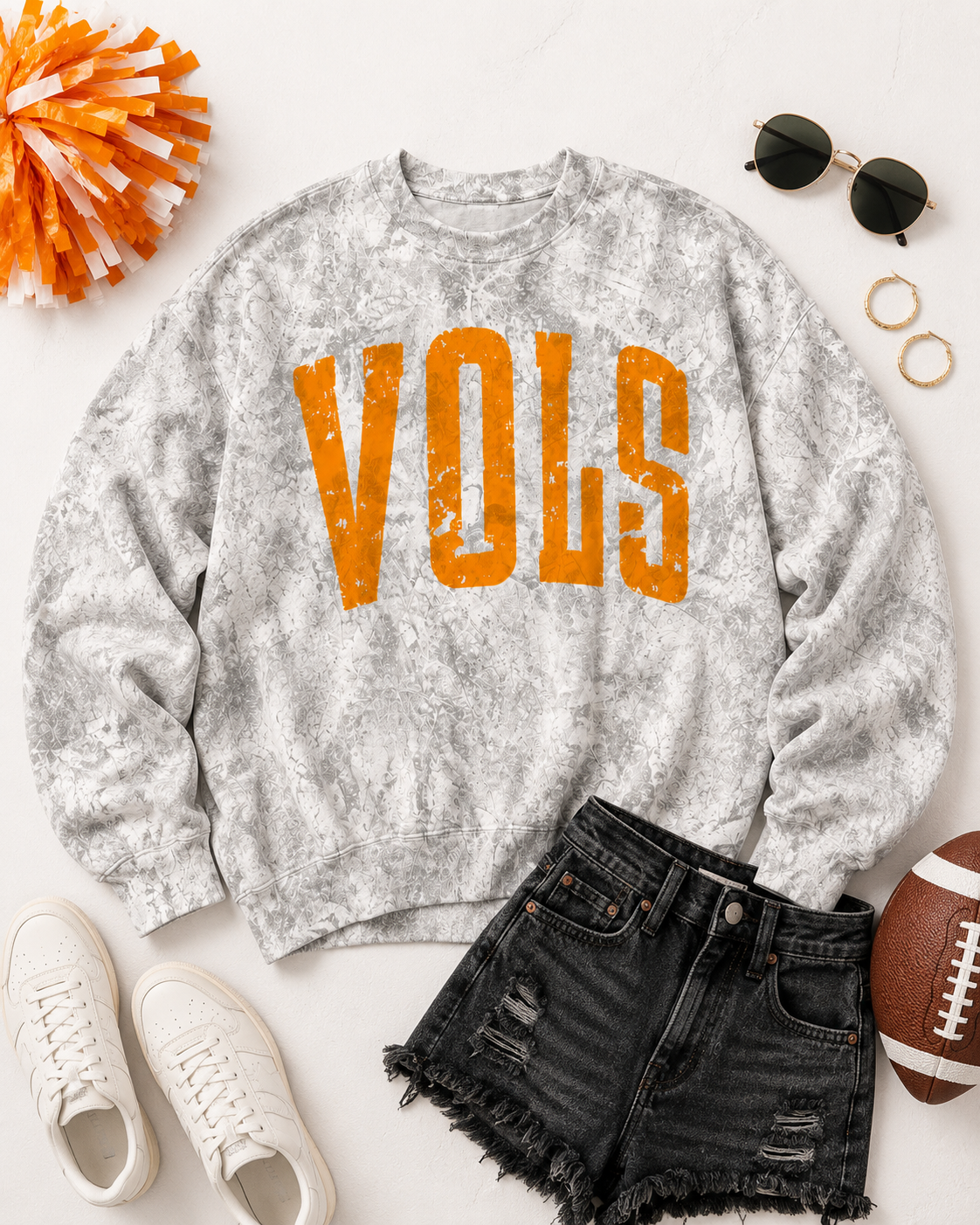 Camo VOLS Game Day Sweatshirt - Tennessee Football Crewneck