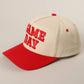 GAME DAY 3D Letter Embroidered Two-Tone Trucker Hat