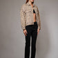 Studded Leopard Denim Jacket