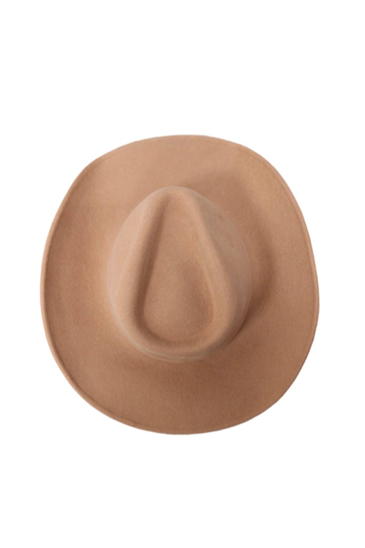 Wilder and Soul - The Laredo Western Wool Felt Hat - Tan