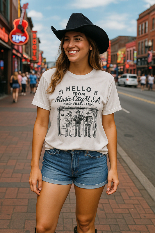 Hello Music City Shirt