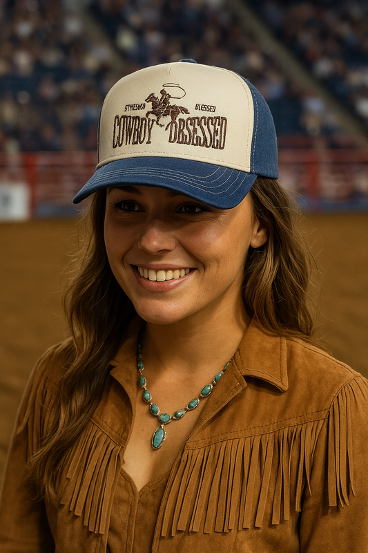 Cowboy ObsessedTrucker Hat