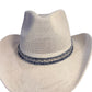 Denim Band Western Hat