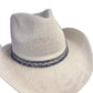Denim Band Western Hat