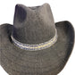 Denim Band Western Hat