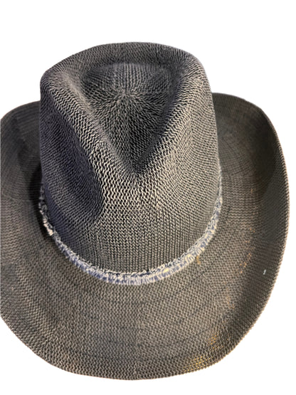 Denim Band Western Hat