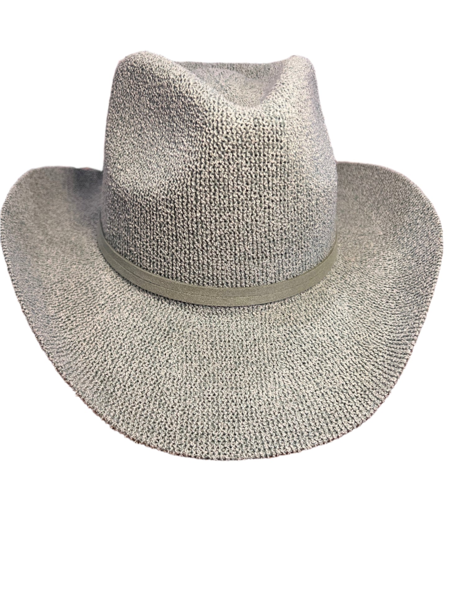 Classic  Woven Cowboy Hat with Leather Band