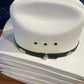 White Canvas Square Brim