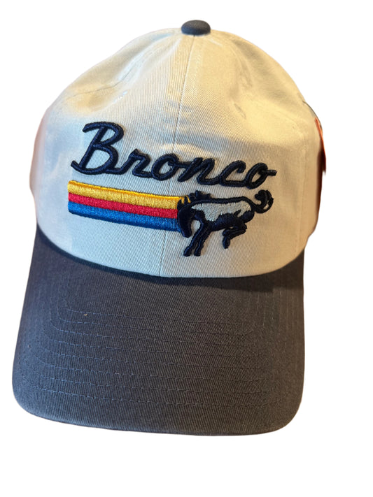 Bronco Rainbow Stripe Hat