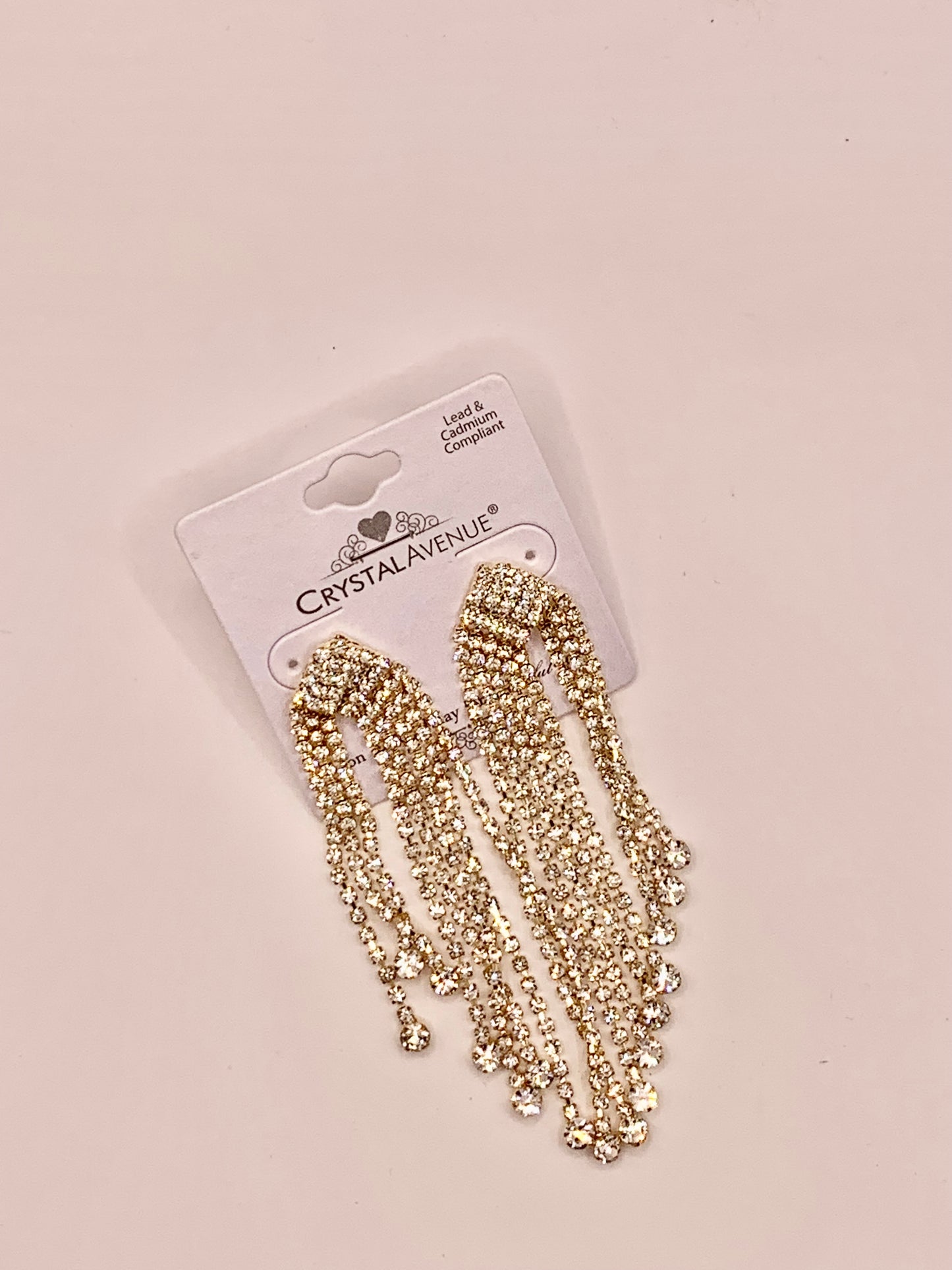 Rhinestone Dangle Earring