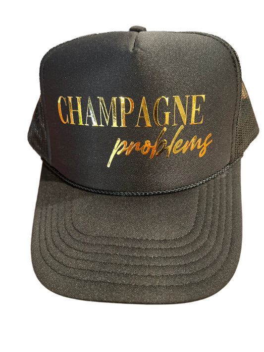 "Champagne Problems" Trucker Hat