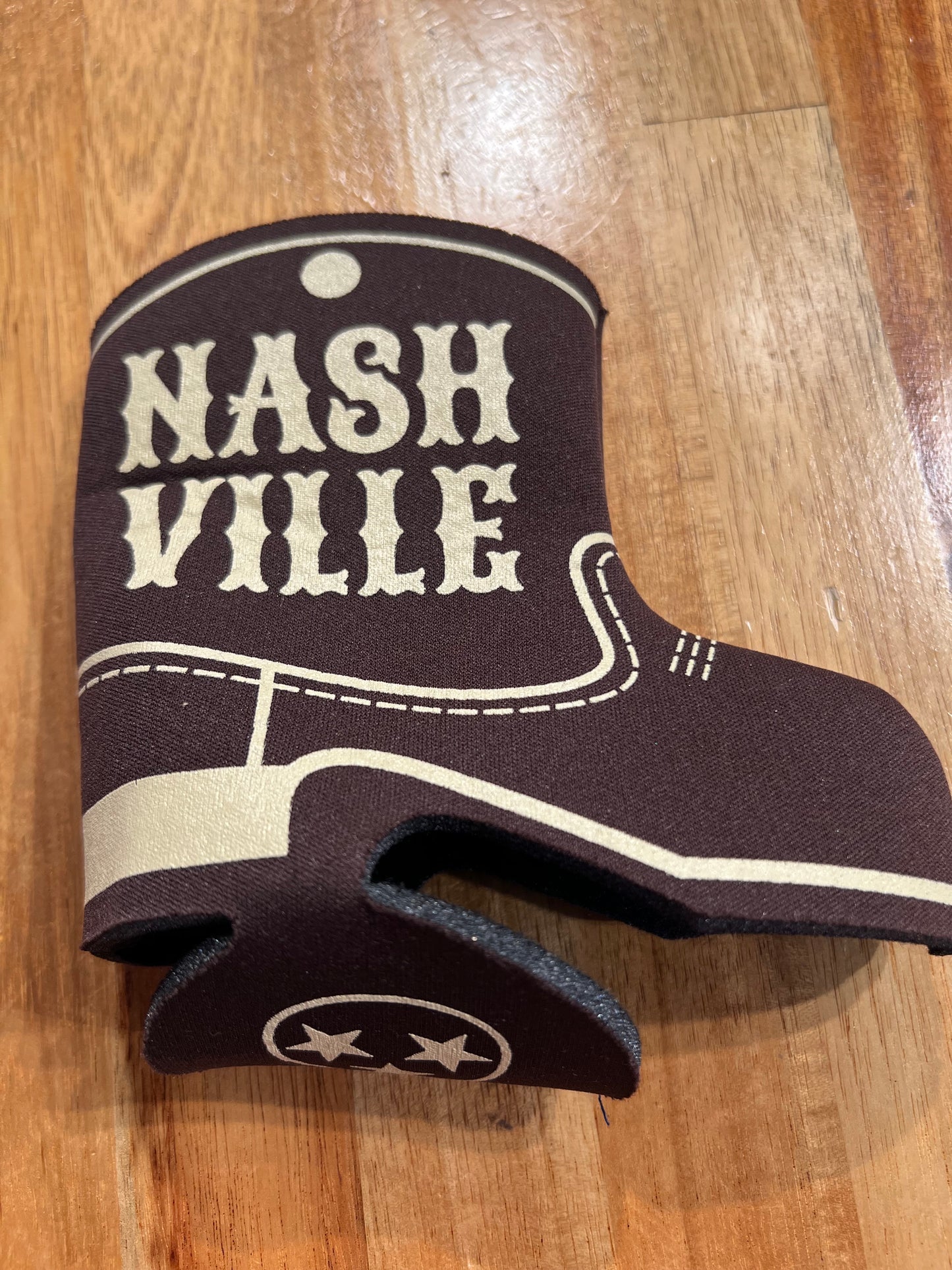 Boot Shape Nashville Koozie