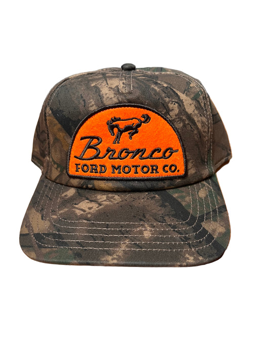 Ford Bronco Camo Trucker Hat