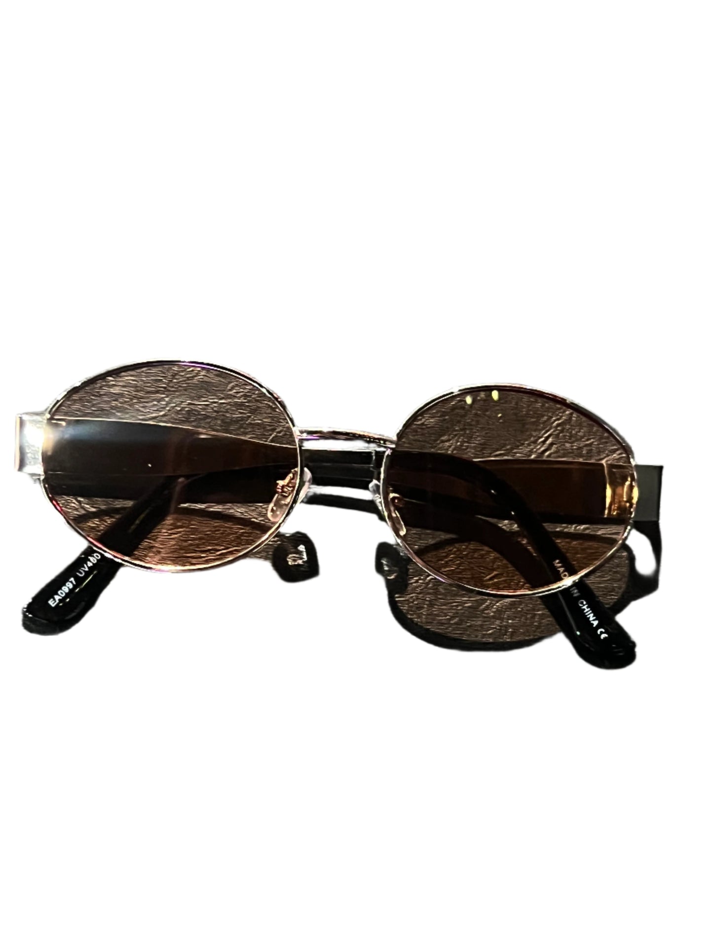 Round metal Frame Sunglasses