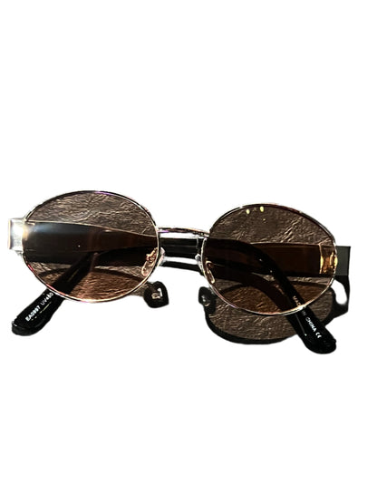 Round metal Frame Sunglasses