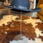 Black cowboy hat with studs