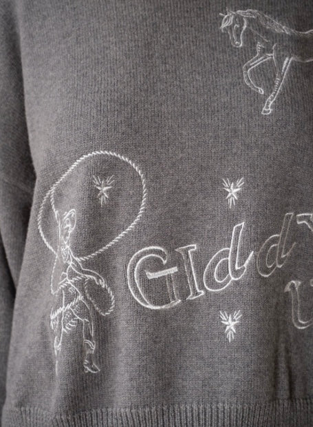 Giddy Up Western Sweater