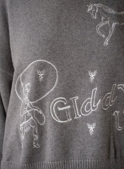 Giddy Up Western Sweater