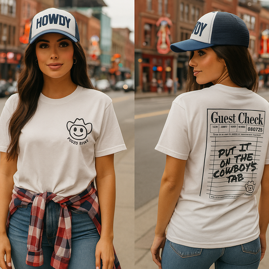 Put it on the Cowboy's Tab Graphic T-Shirt