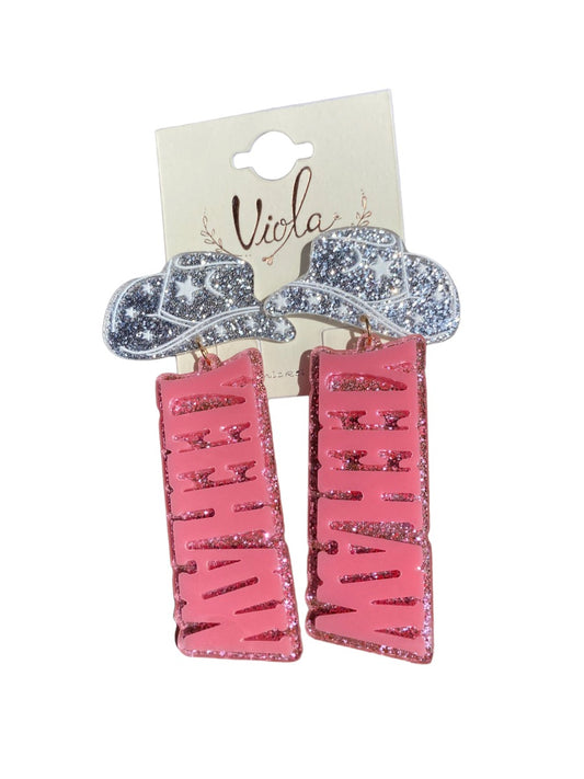 "YEEHAW" Earrings