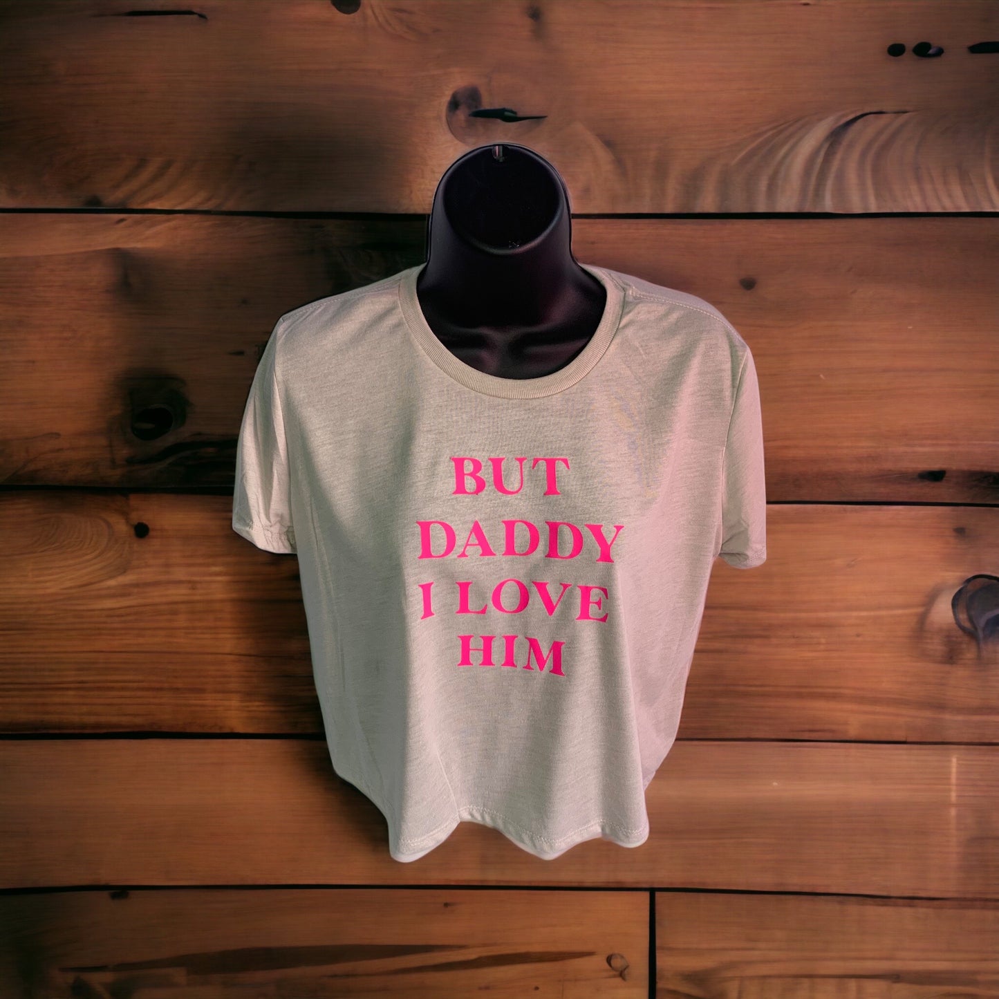 "But Daddy" Cropped Shirt