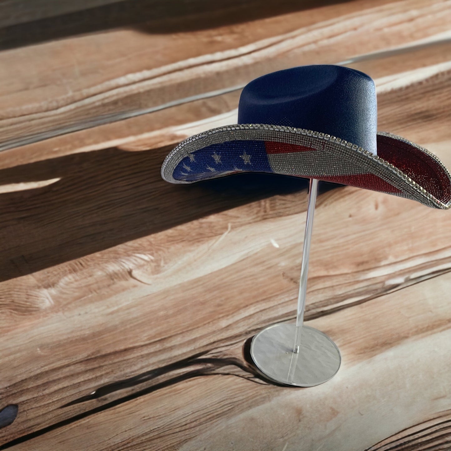 Miss United States Rhinestone Cowgirl Hat