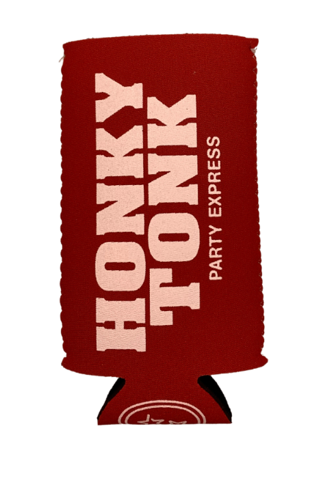 Slim Honky Tonk Beverage Koozie