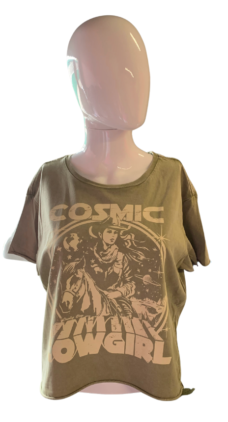 Cosmic Cowgirl Cropped Shirt