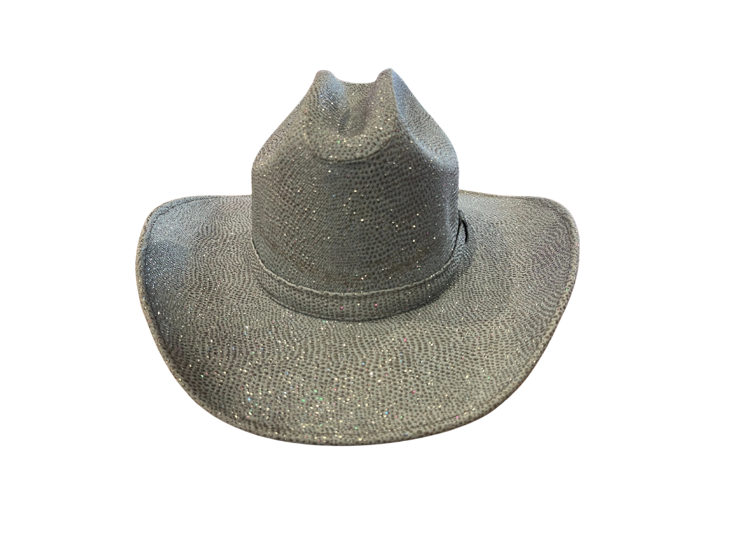 Glitter Blue Cowboy Hat