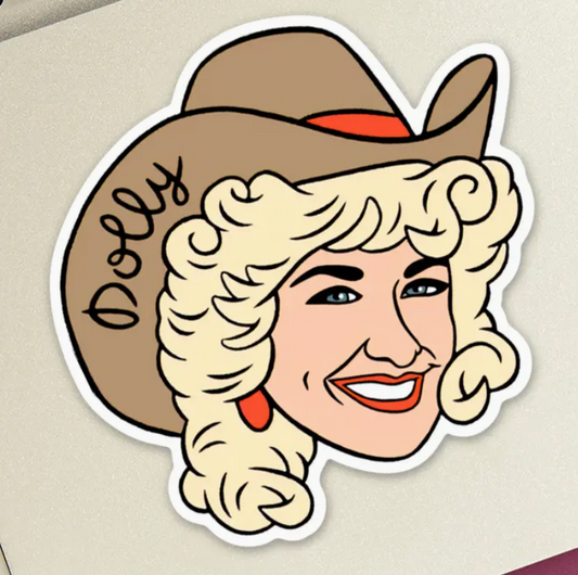Dolly Die Cut Sticker