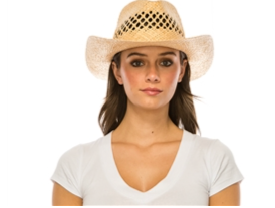 Bendable straw hat