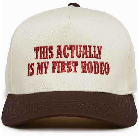 This Actually Is My First Rodeo