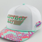 Neon summer cowboy hat trucker