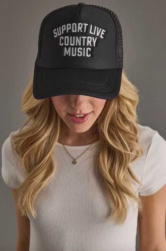 Support Live Country Music Trucker