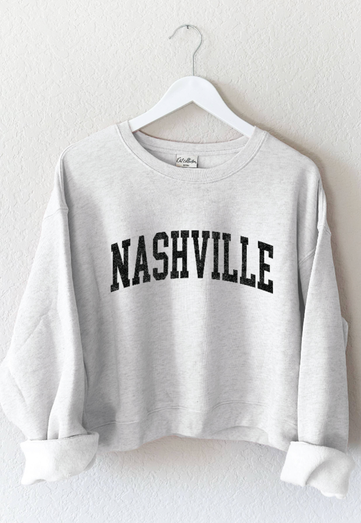 Nashville Cropped Sweatshirt