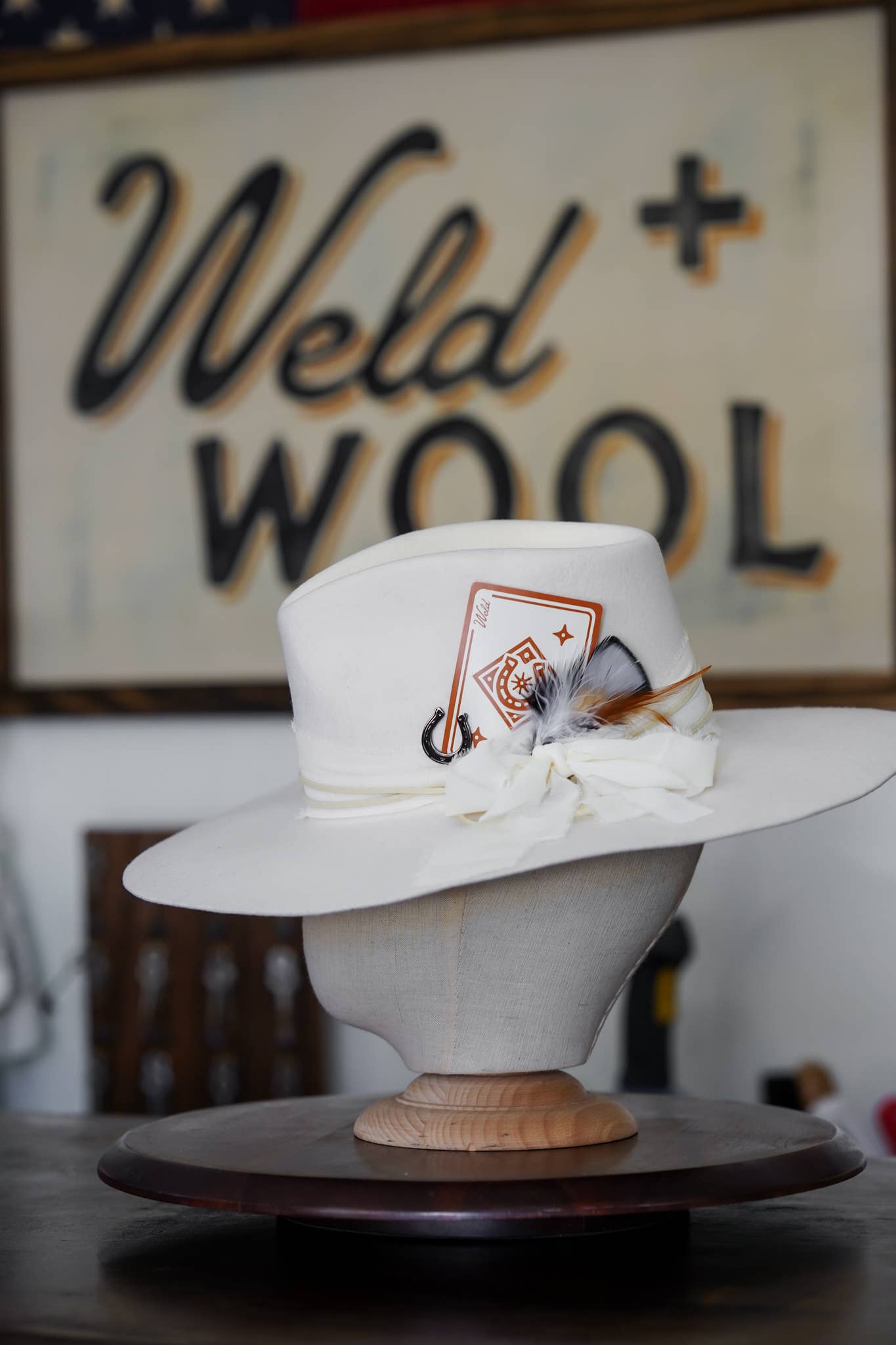 Weld + Wool - Horse Shoe Cowboy Hat Kit