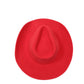 Wilder and Soul - The Laredo Western Wool Felt Hat - Red