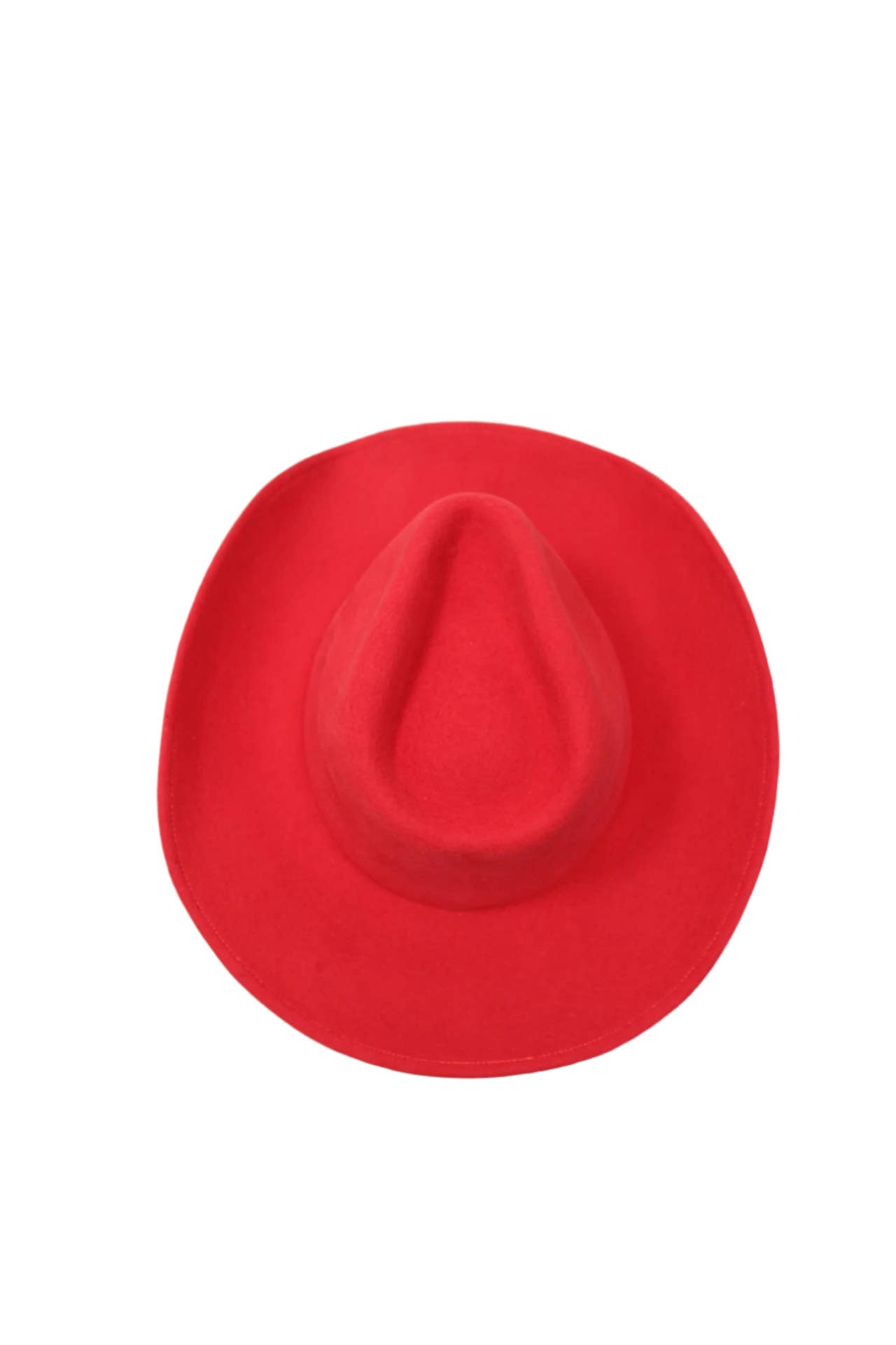 Wilder and Soul - The Laredo Western Wool Felt Hat - Red