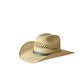 Wilder and Soul - El Dorado Raffia Cowboy Hat - Tan