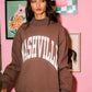 'NASHVILLE & BROADWAY' Reversible Sweatshirt
