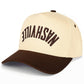 NASHVILLE Embroidered Letter Two Tone Trucker Hat