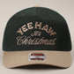 YEE HAW IT'S CHRISTMAS Embroidery Two-Tone Trucker Hat