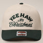 YEE HAW IT'S CHRISTMAS Embroidery Two-Tone Trucker Hat