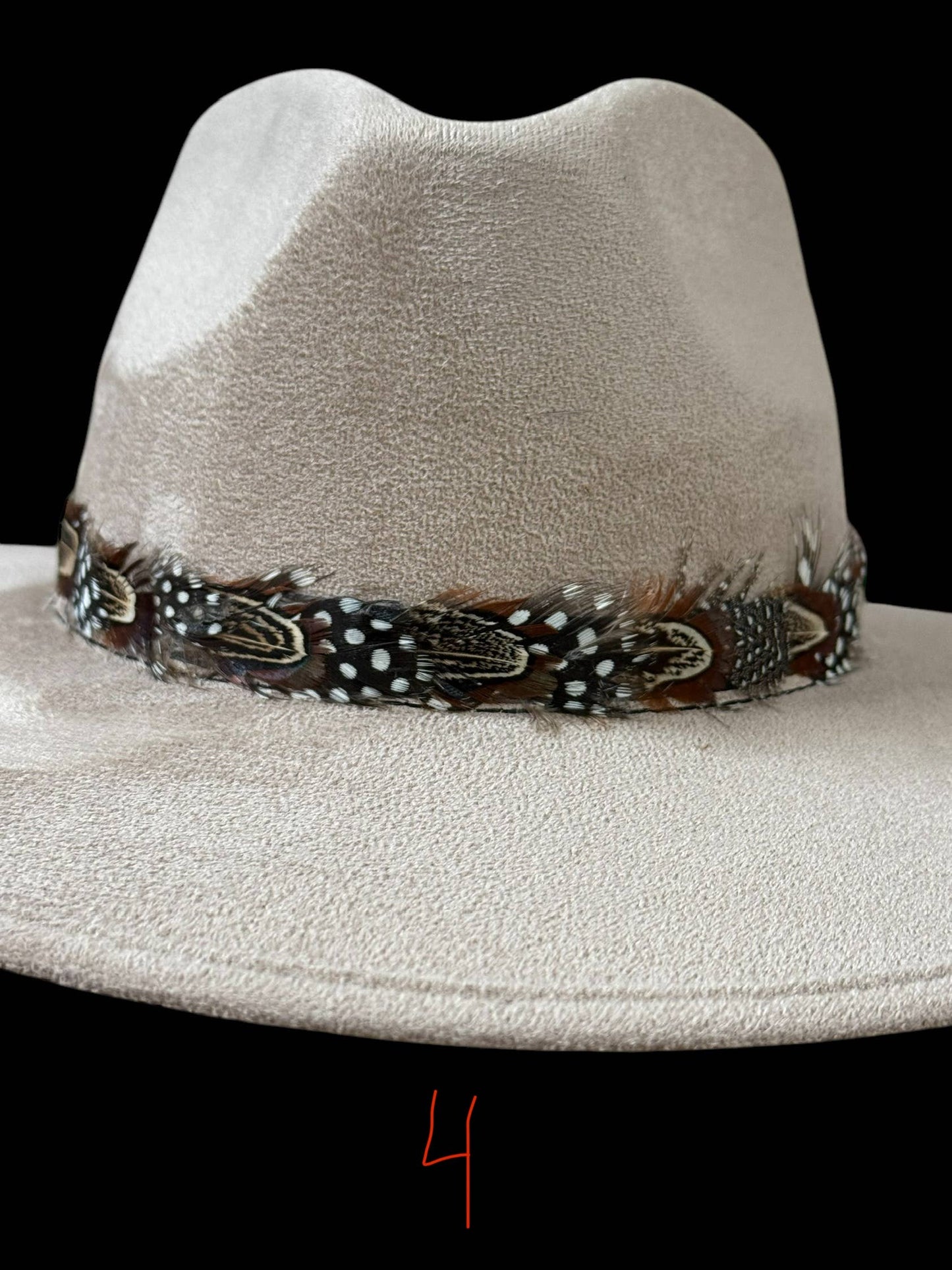Nati Natash - Feather hat band with strap