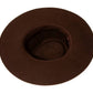 DNMC - Wide Brim Wool Rancher Hat - Dark Colors