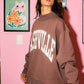 'NASHVILLE & BROADWAY' Reversible Sweatshirt