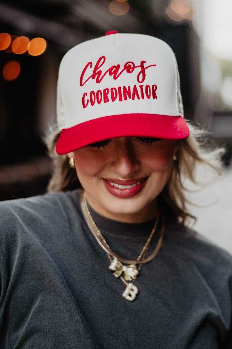 Chaos Coordinator trucker hat